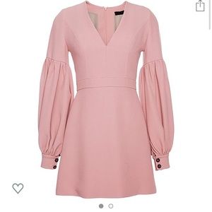 NWT ALEXIS ELLANA PINK BLOUSON DRESS SIZE MEDIUM